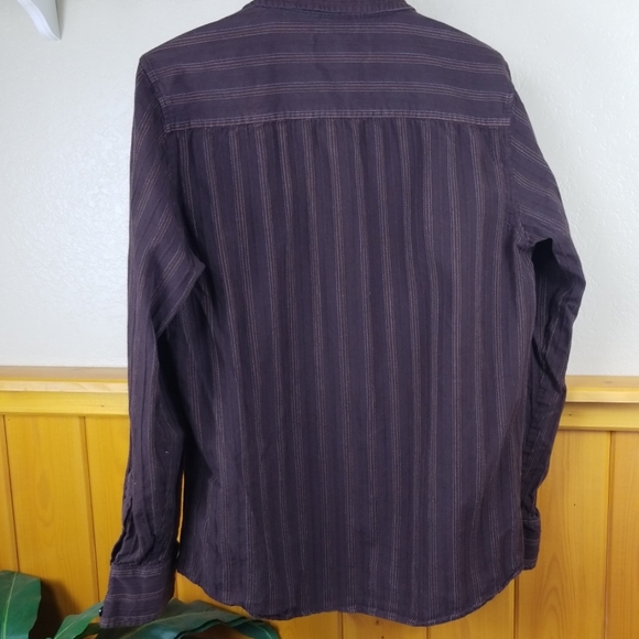 BKE Brown Large Button Down Shirt - Picture 2 of 3